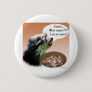 Lowchen Turkey 2 Inch Round Button
