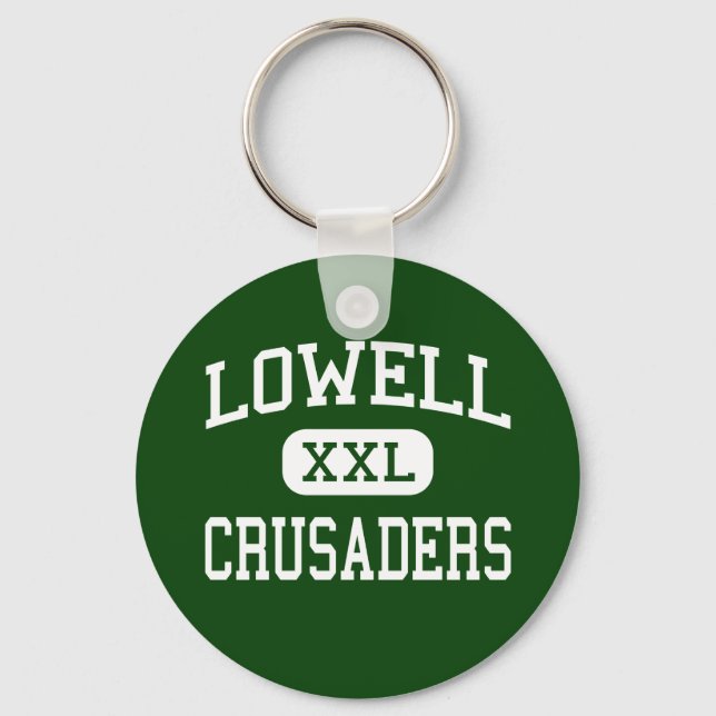 Lowell - Crusaders - Catholic - Lowell Keychain (Front)