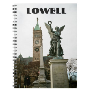 LOWELL MA CITY HALL NOTEBOOK