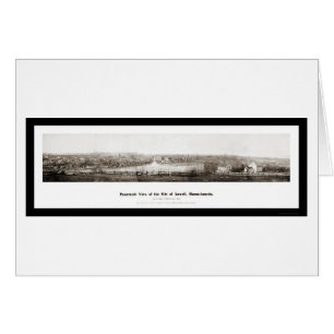 Lowell MA Panorama Photo 1874