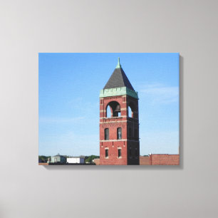 Lowell MA Roof Top Series Wrapped Canvas
