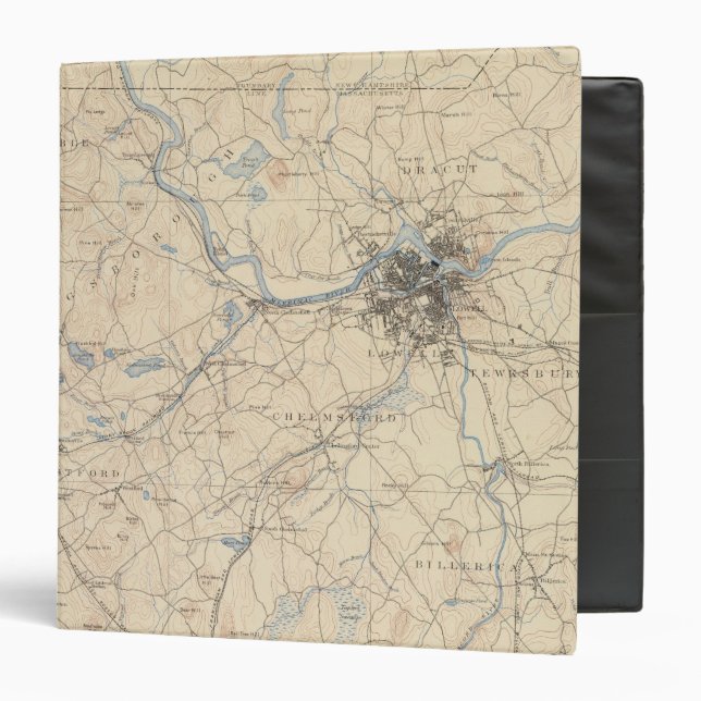 Lowell, Massachusetts Binder (Front/Inside)