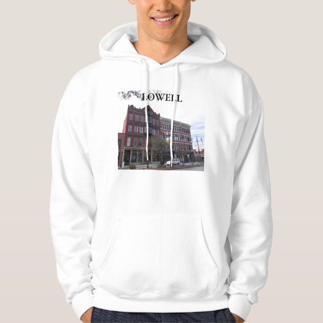 LOWELL MASSACHUSETTS HOODIE (Front)