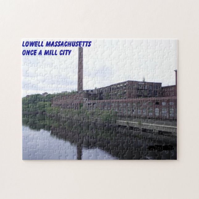LOWELL ONCE A MILL CITY PUZZLE (Horizontal)