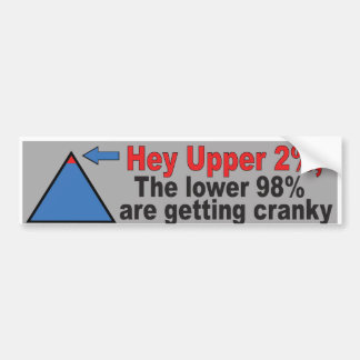 lower 98 cranky bumper sticker
