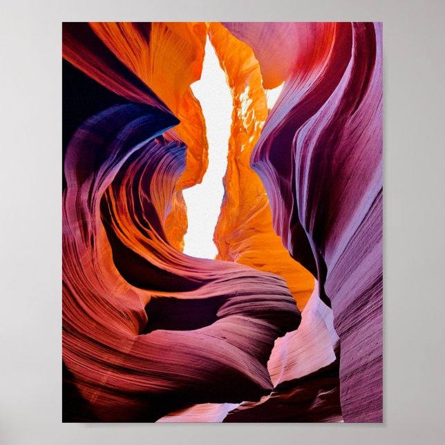 Lower Antelope Canyon Arizona Poster (Front)