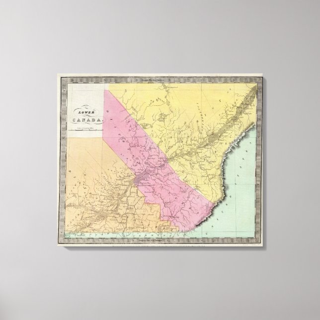 Lower Canada 4 Canvas Print (Front)