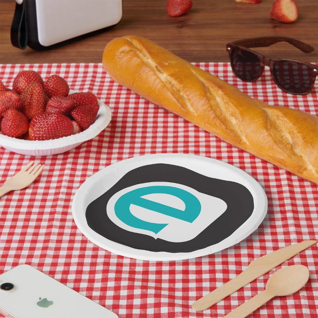 Lower Case E Paper Plates (Creator Uploaded)