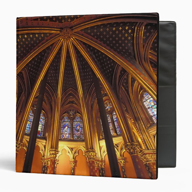 Lower chapel of La Sainte-Chapelle, Paris, Binder (Front/Inside)