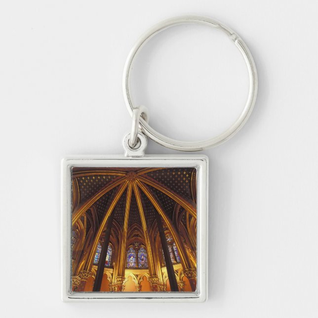 Lower chapel of La Sainte-Chapelle, Paris, Keychain (Front)
