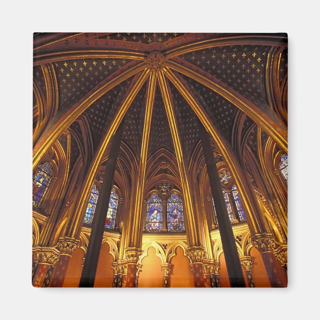 Lower chapel of La Sainte-Chapelle, Paris, Magnet (Front)
