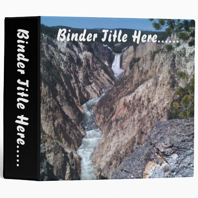 Lower Falls 2" Binder (Front/Spine)