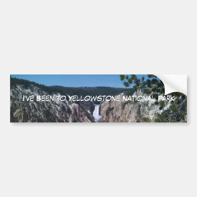 Lower Falls Bumper Sticker (Front)