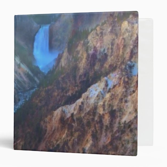 Lower Falls from Artist's Point Binder (Front/Inside)