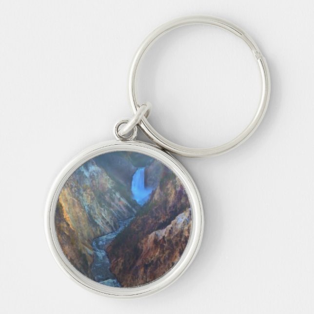 Lower Falls from Artist's Point Keychain (Front)
