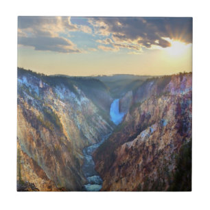 Lower Falls from Artist's Point Tile