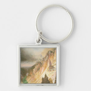 Lower Falls, Grand Canyon of the Yellowstone Keychain