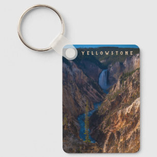 Lower Falls Grand Canyon of the Yellowstone Keychain
