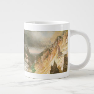 Lower Falls, Grand Canyon of the Yellowstone Large Coffee Mug