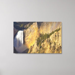 Lower Falls in the Grand Canyon of the Canvas Print