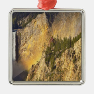 Lower Falls in the Grand Canyon of the Metal Ornament