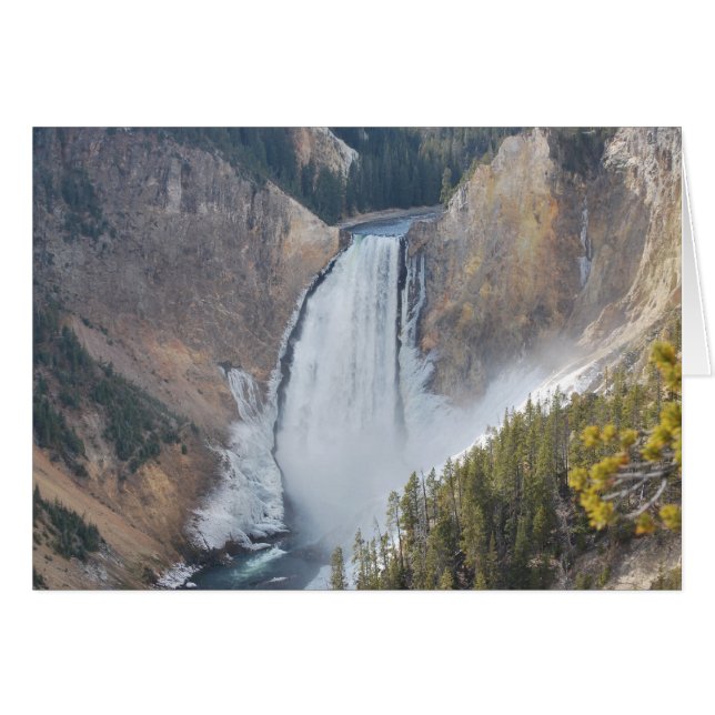 Lower Falls of the Yellowstone (Front Horizontal)