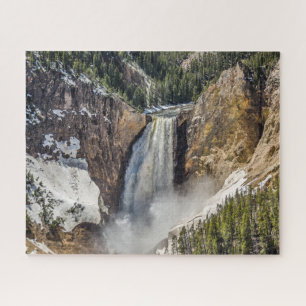 Lower Falls of the Yellowstone 	520 piece Jigsaw Puzzle