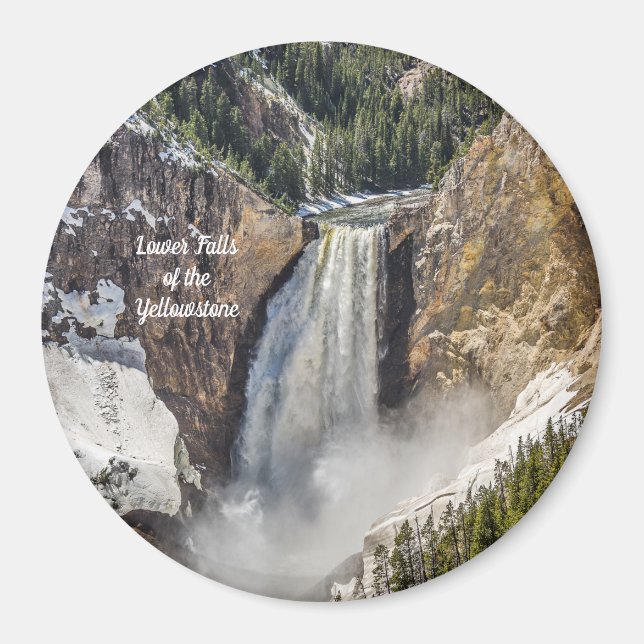 Lower Falls of the Yellowstone Magnet (Front)