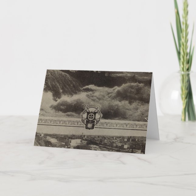 Lower Falls, Spokane Card (Front)