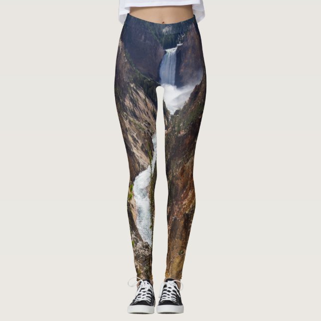 Lower Falls Yellowstone Leggings (Front)