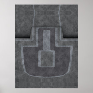 Lower Levels ship bridge carpet Poster