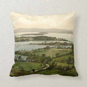 Lower Lough Erne, Co Fermanagh, Northern Ireland Throw Pillow