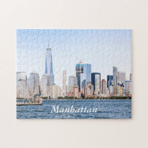 Lower Manhattan Colour Sketch Puzzle