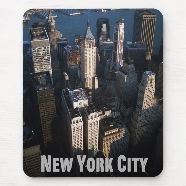Lower-Manhattan New York City Mouse Pad (Front)