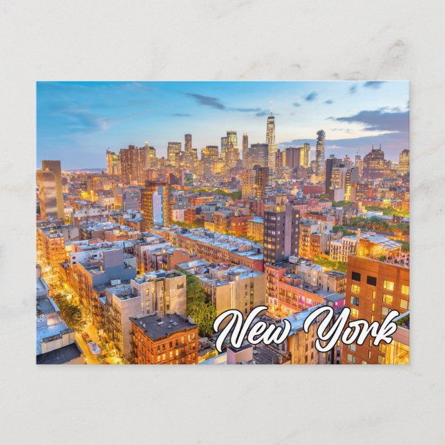 Lower Manhattan, New York, United States Postcard (Front)