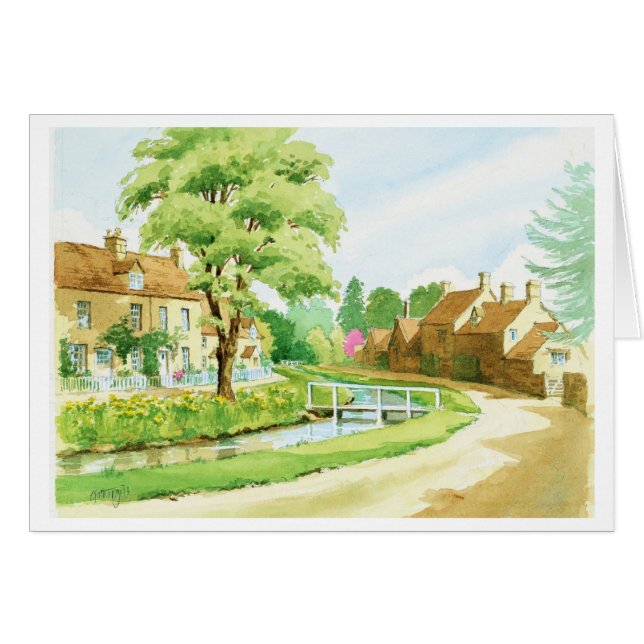 Lower Slaughter in Summer (Front Horizontal)