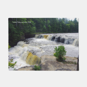 Lower Tahquamenon Falls door mat