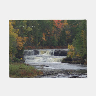 Lower Tahquamenon Falls door mat