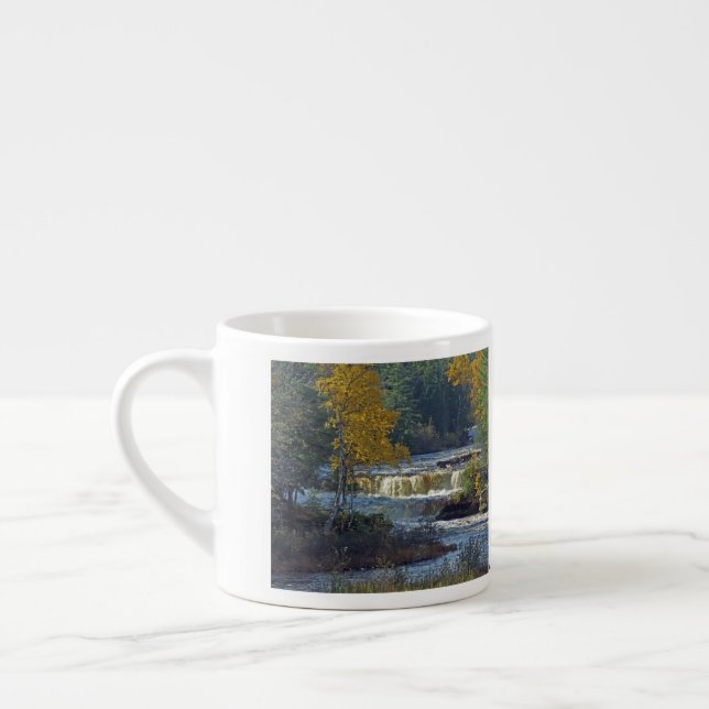 Lower Tahquamenon Falls espresso mug (Left)