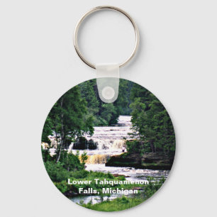 Lower Tahquamenon Falls State Park, Michigan Keychain