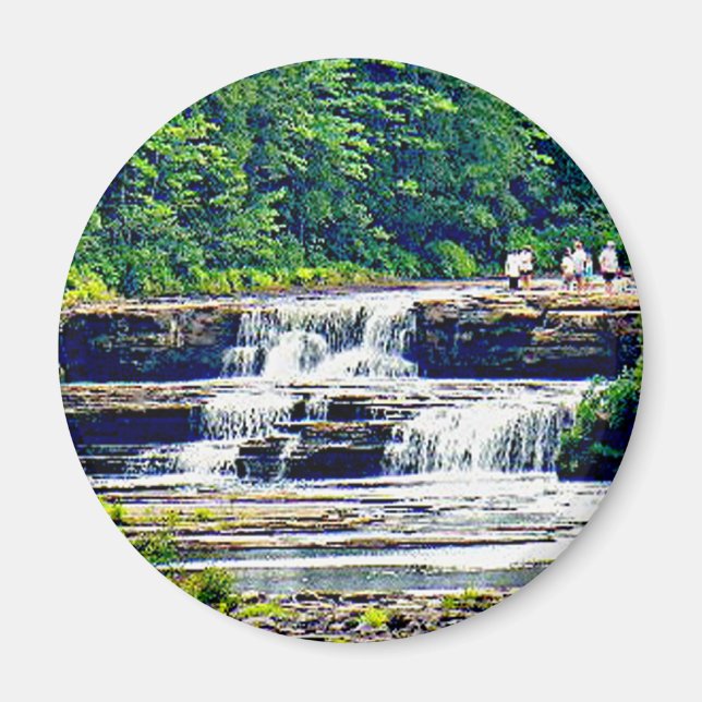 Lower Tahquamenon Falls State Park, Michigan Magnet (Front)