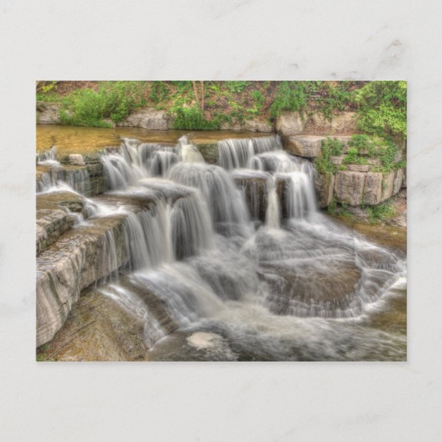 Lower Taughannock Falls, New York Postcard (Front)
