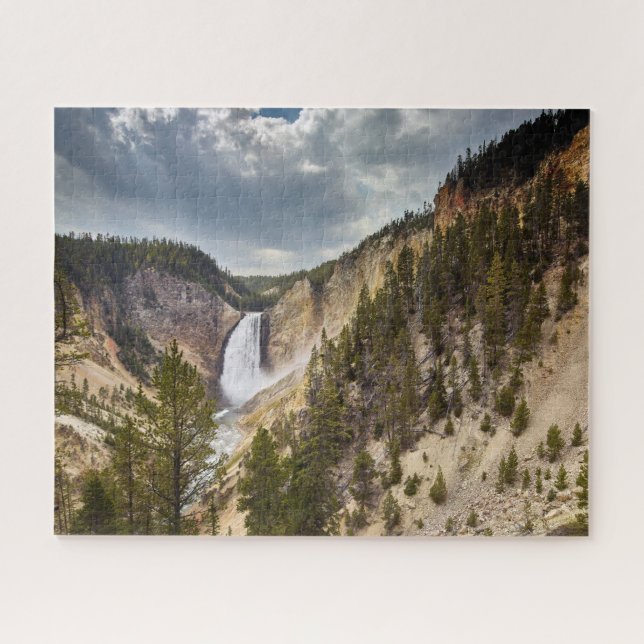 Lower Yellowstone Falls Jigsaw Puzzle (Horizontal)