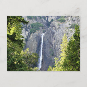 Lower Yosemite Falls, Yosemite National Park, CA Postcard