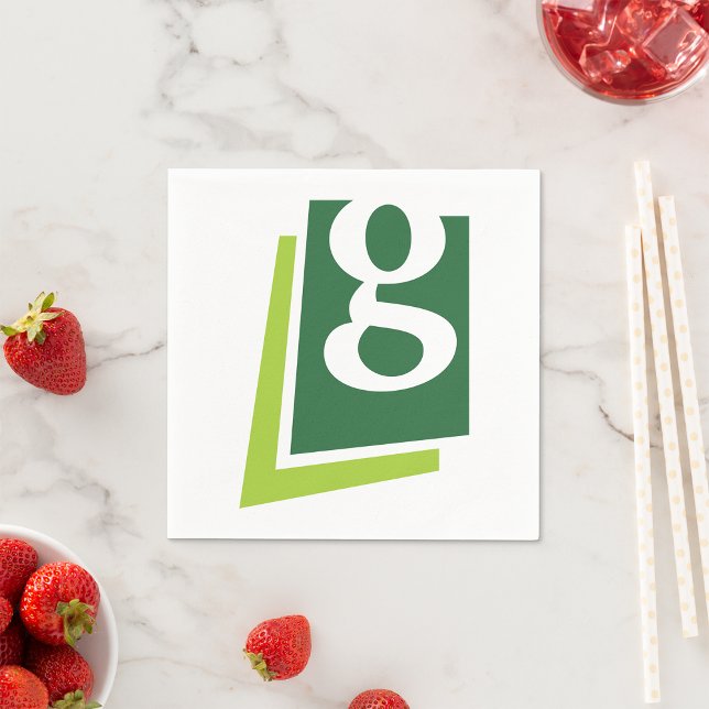 Lowercase G Paper Napkins (Creator Uploaded)