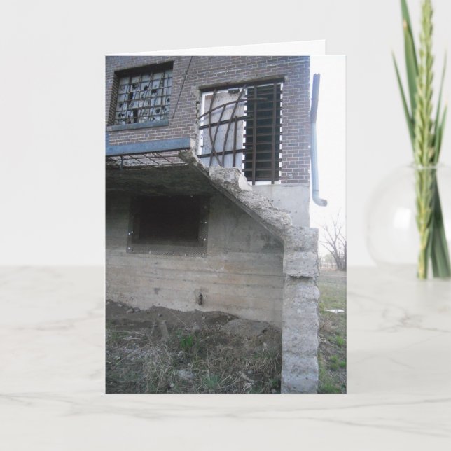 "Lowertown Depot Drop-Off" Get Well Card (Front)