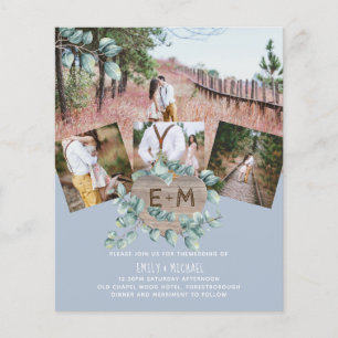Lowest Budget Wedding FLYER - PHOTO EUCALYPTUS