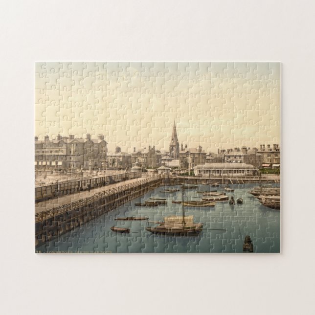 Lowestoft Harbour I, Suffolk, England Jigsaw Puzzle (Horizontal)