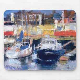 Lowestoft Harbour View Mouse Pad