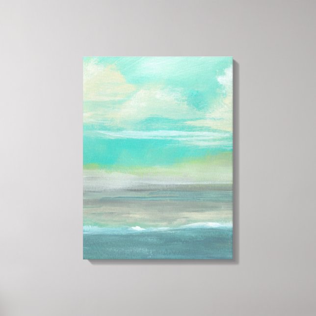 Lowland Beach I Canvas Print (Front)